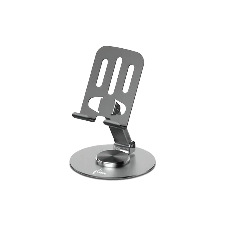 By Flixx Foldable Metal Mobile and Tablet Stand (Grey)