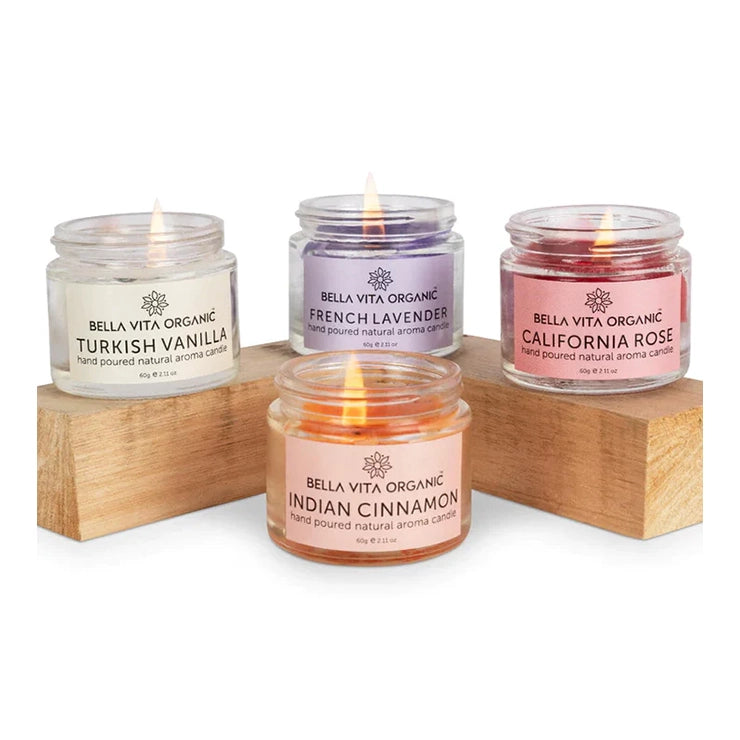 Scented Aroma Candles (60g x 4)