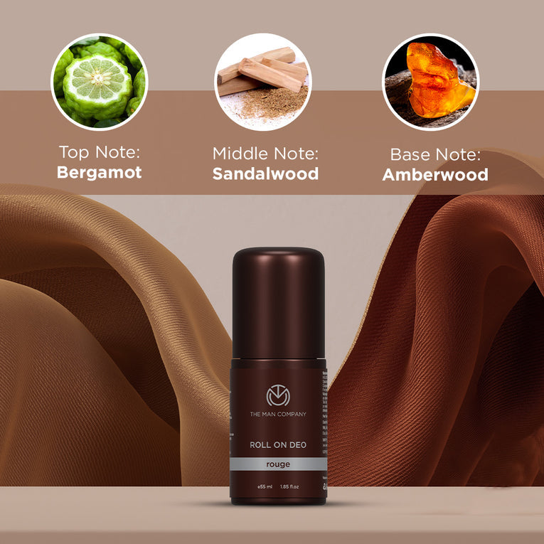 Rouge Roll On Deo for Men - 55ml