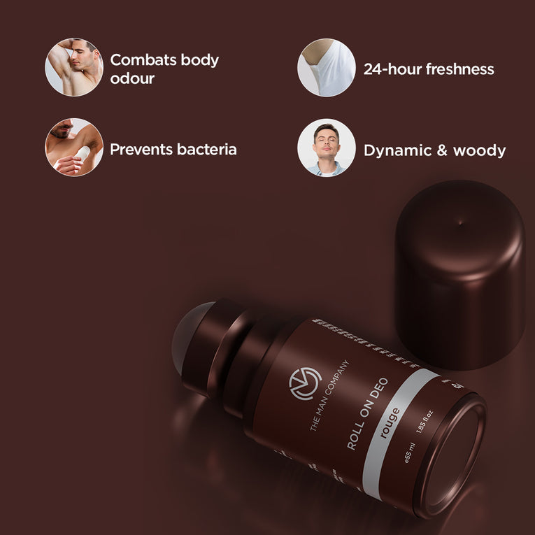 Rouge Roll On Deo for Men - 55ml