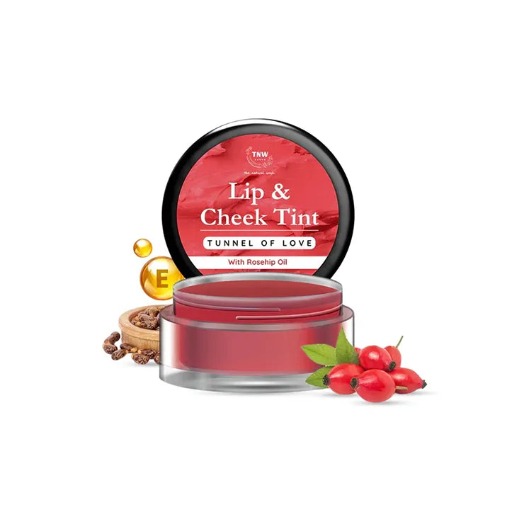 Lip and Cheek Tint with Rosehip Oil (5g)