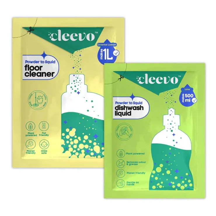 Floor and Dishwash Powder to Liquid Combo