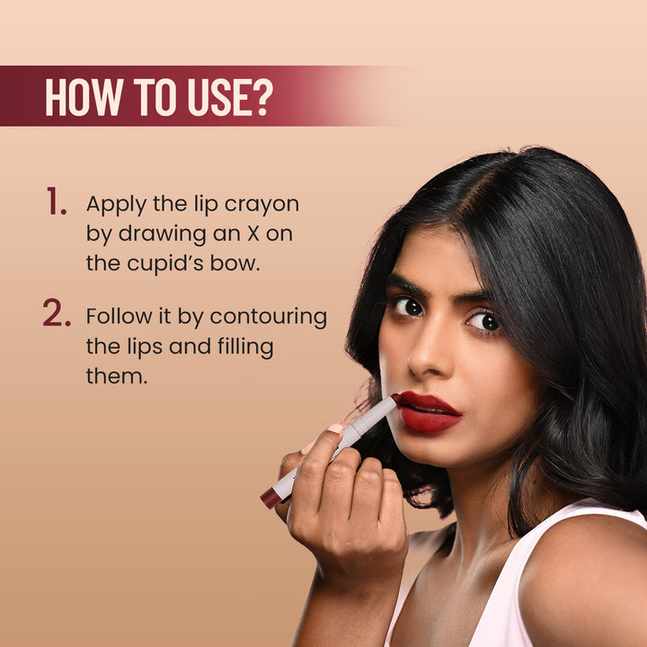 Matte Crayon Lipstick (10g)