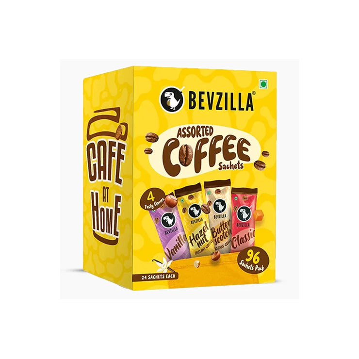 Assorted Coffee Powder - 96 Sachets