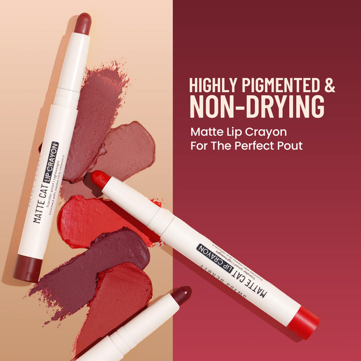 Matte Crayon Lipstick (10g)
