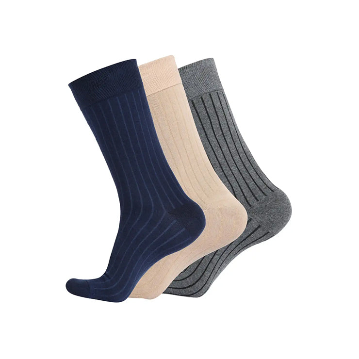Crew length Regular Socks for Men (Combo of 3)