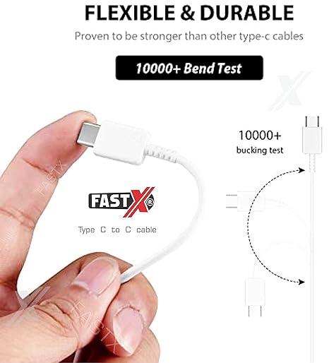 Type C to Type C Fast Charging Cable