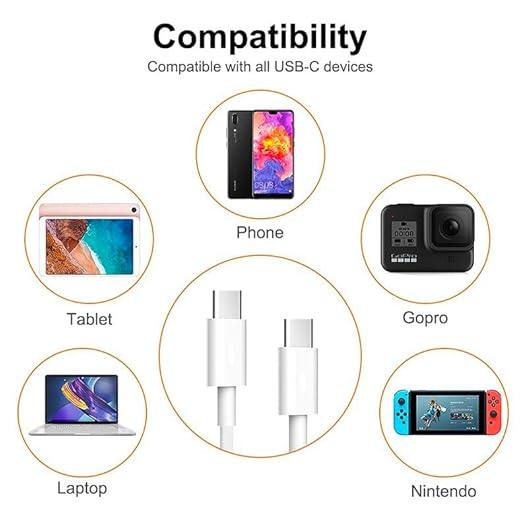 Type C to Type C Fast Charging Cable