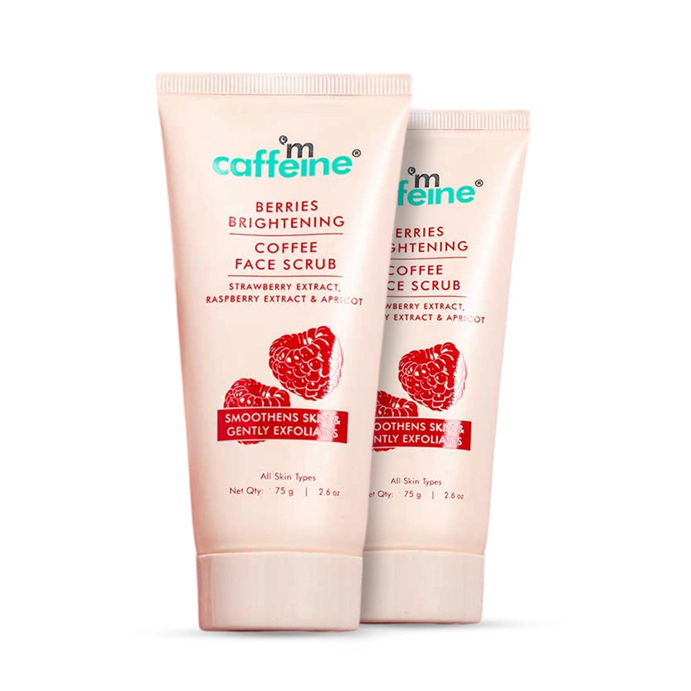 Berries Brightening Coffee Face Scrub (75g x 2)