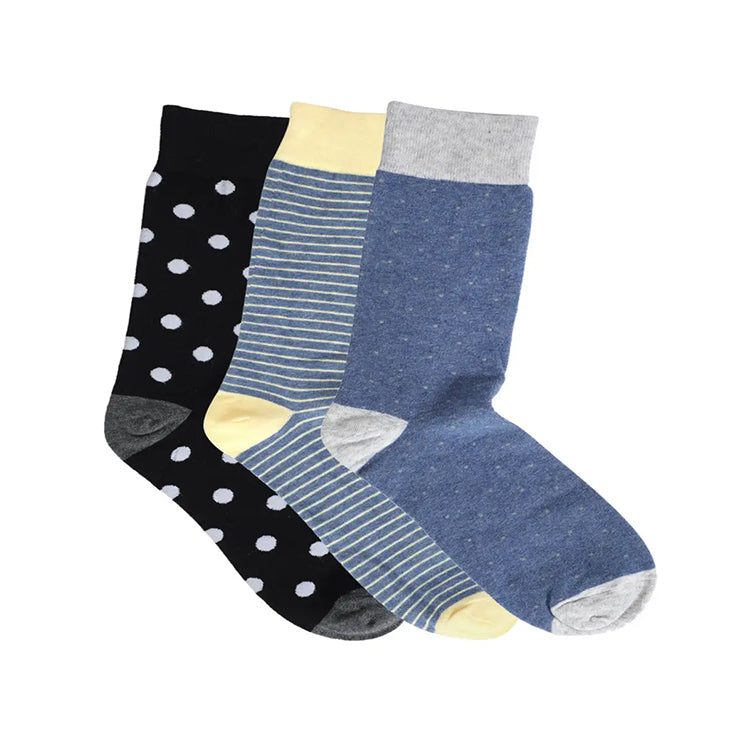 Crew length Regular Socks for Men (Combo of 3)