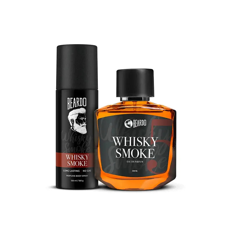 Whisky Smoke EDP and Body Spray Combo