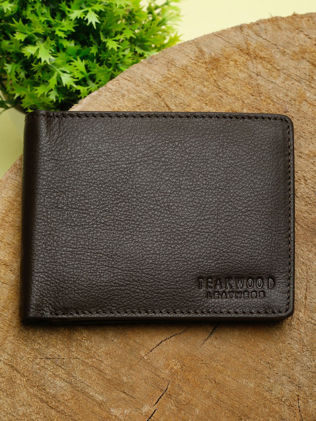 Men's Leather Two Fold Wallet