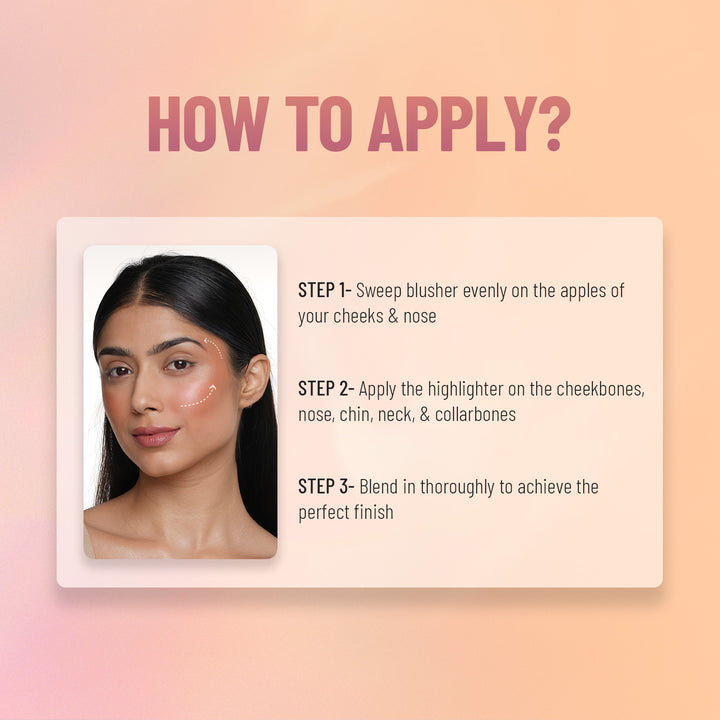 Baked Blusher and Highlighter 2 in 1 (7g)