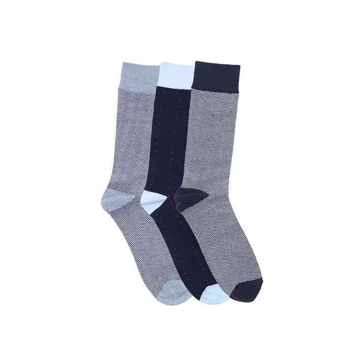 Crew length Regular Socks for Men (Combo of 3)