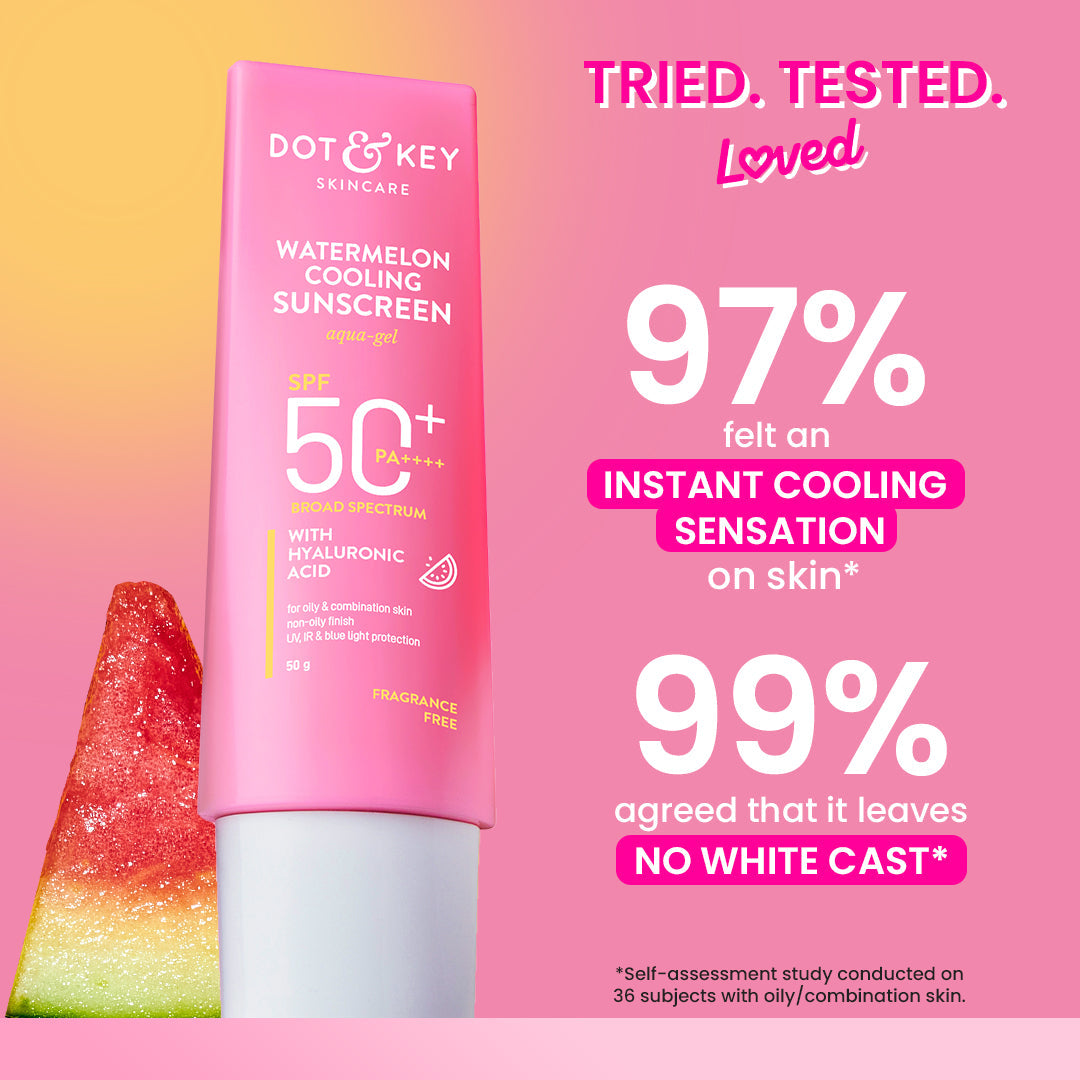Watermelon Cooling Hyaluronic Sunscreen SPF 50+ PA++++ (80g)