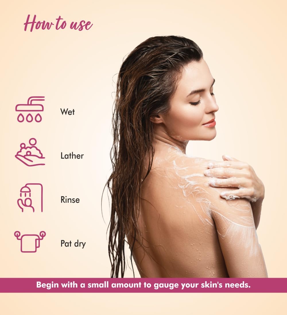 Black Rose and Oudh Body Wash (250ml)