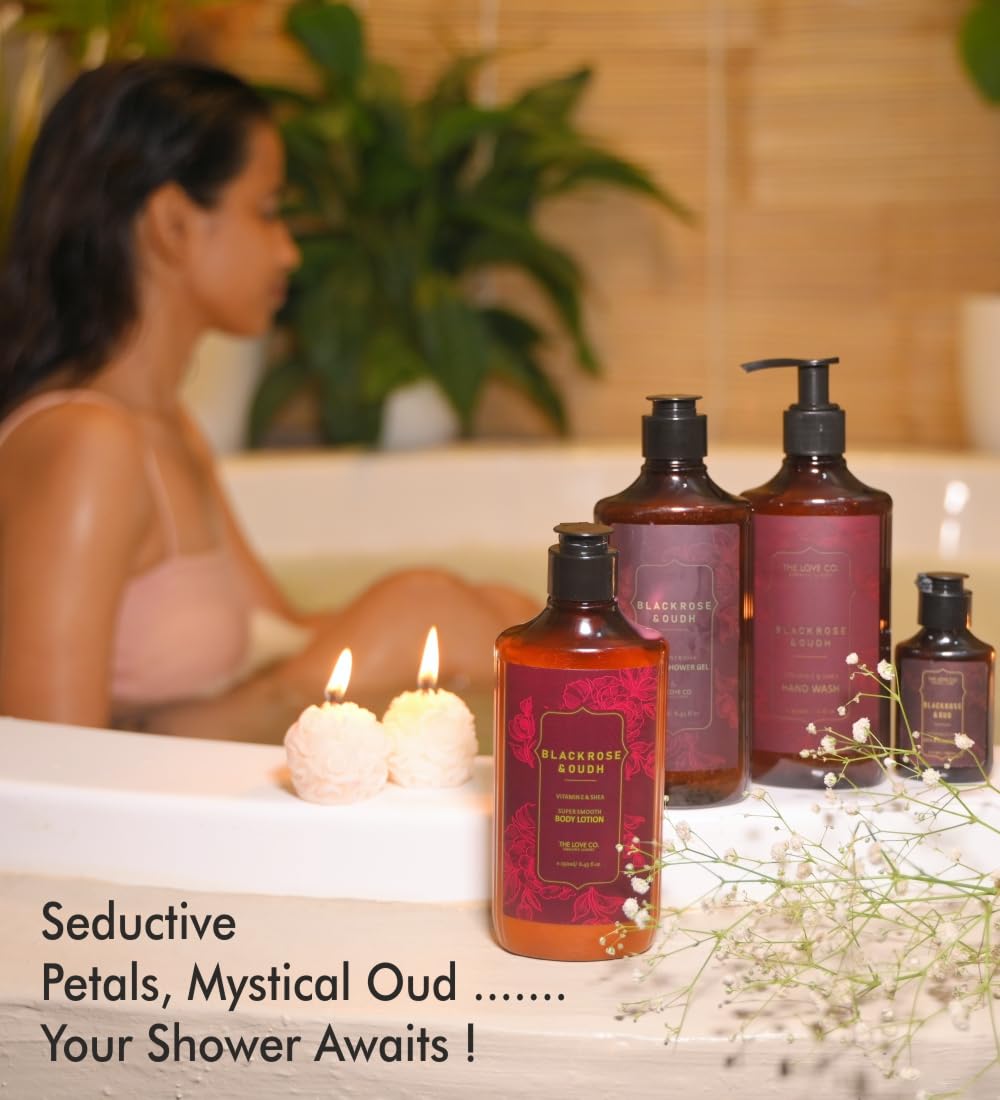 Black Rose and Oudh Body Wash (250ml)