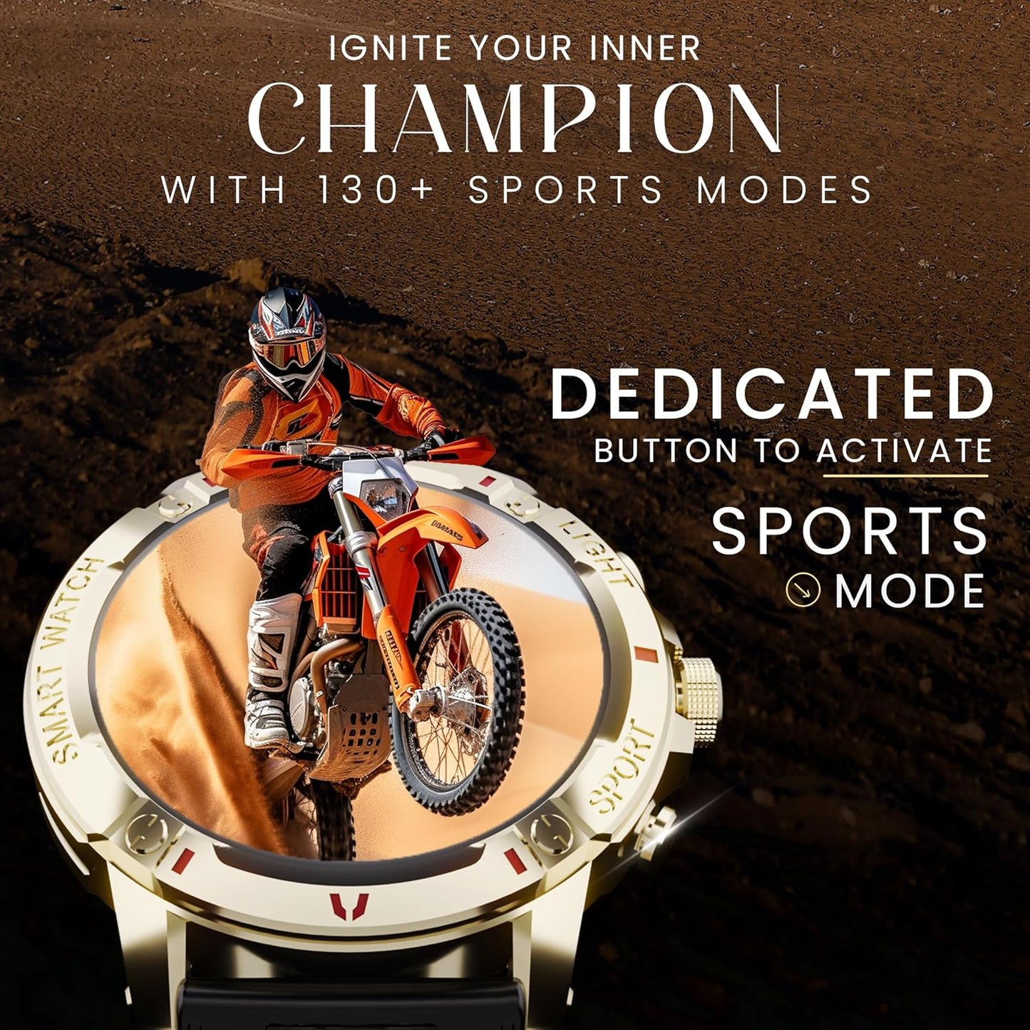 Luxor 1.45inch Amoled Bluetooth Calling Smartwatch