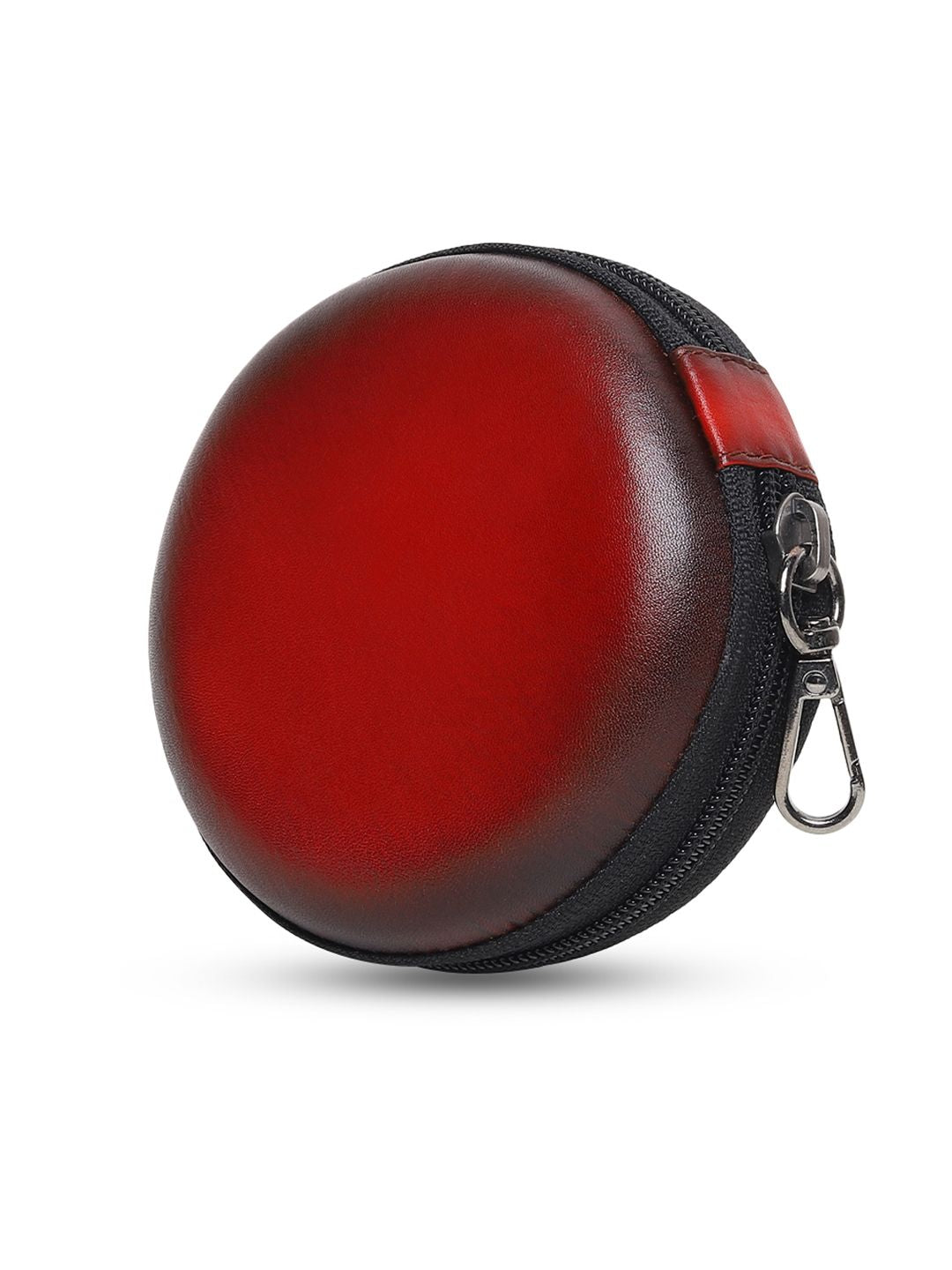 Zipper Headphone Leather Case