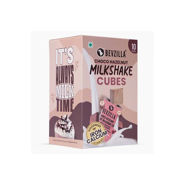Choco Hazelnut Milkshake Cubes - 10 cubes