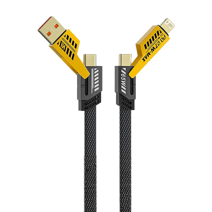 4-in-1 6 Amp Cable Fast Charging 65w