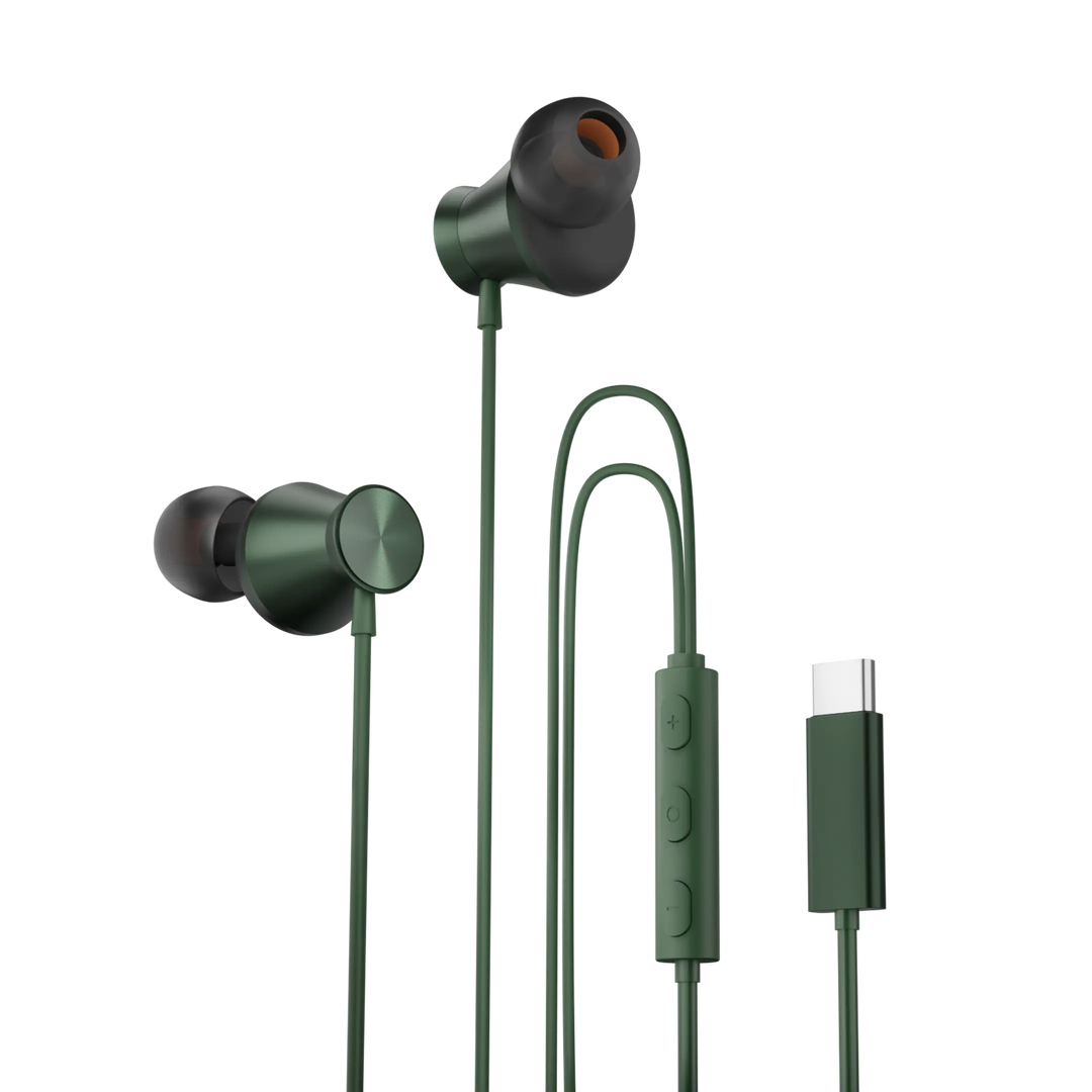 Nova - Universal Type-C Earphones with Metallic Built Earbuds