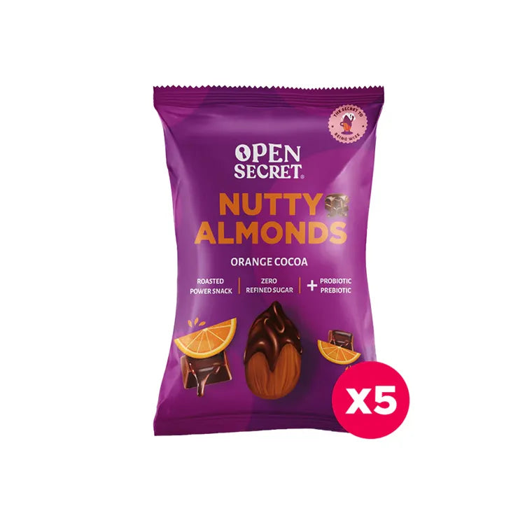 Orange Cocoa Nutty Almonds