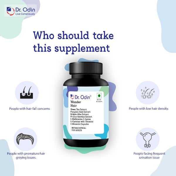 Wonder Hair Growth Supplement (60 Capsules)