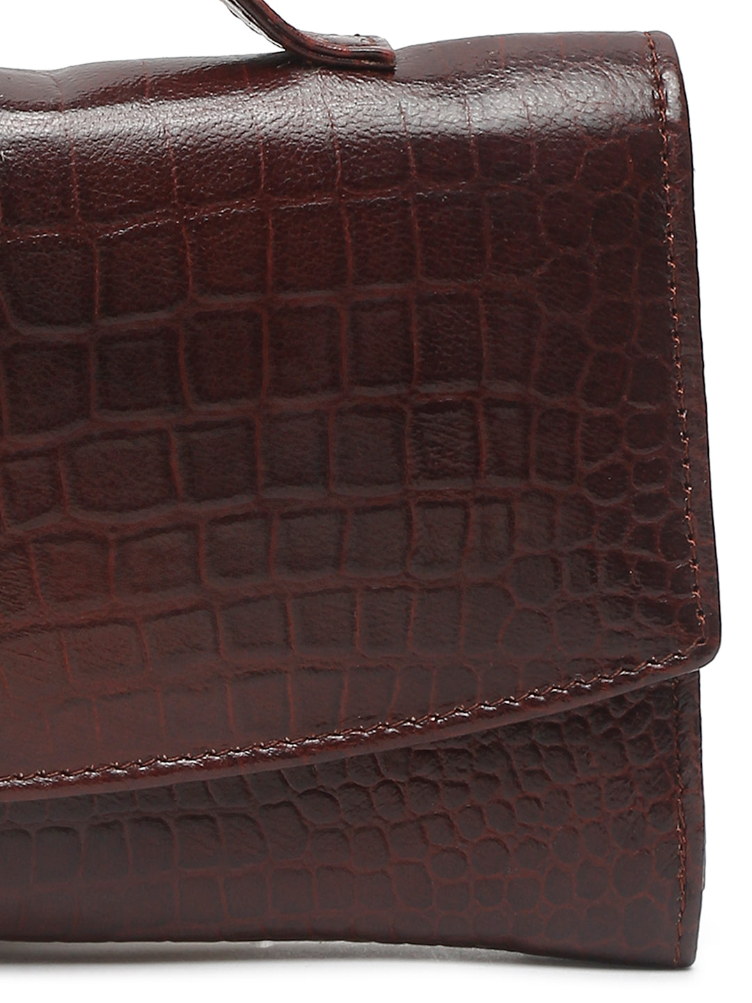 Women's Leather Wallet (Brown)