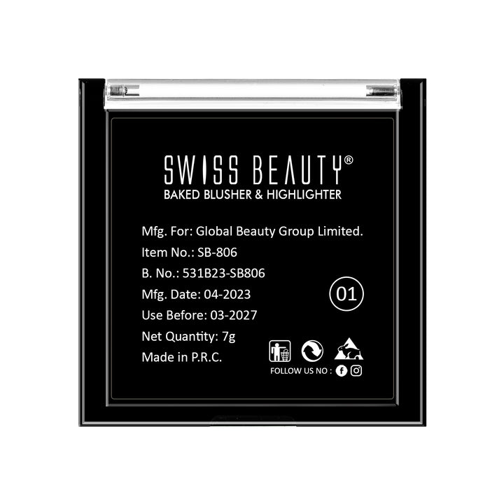 Baked Blusher and Highlighter 2 in 1 (7g)