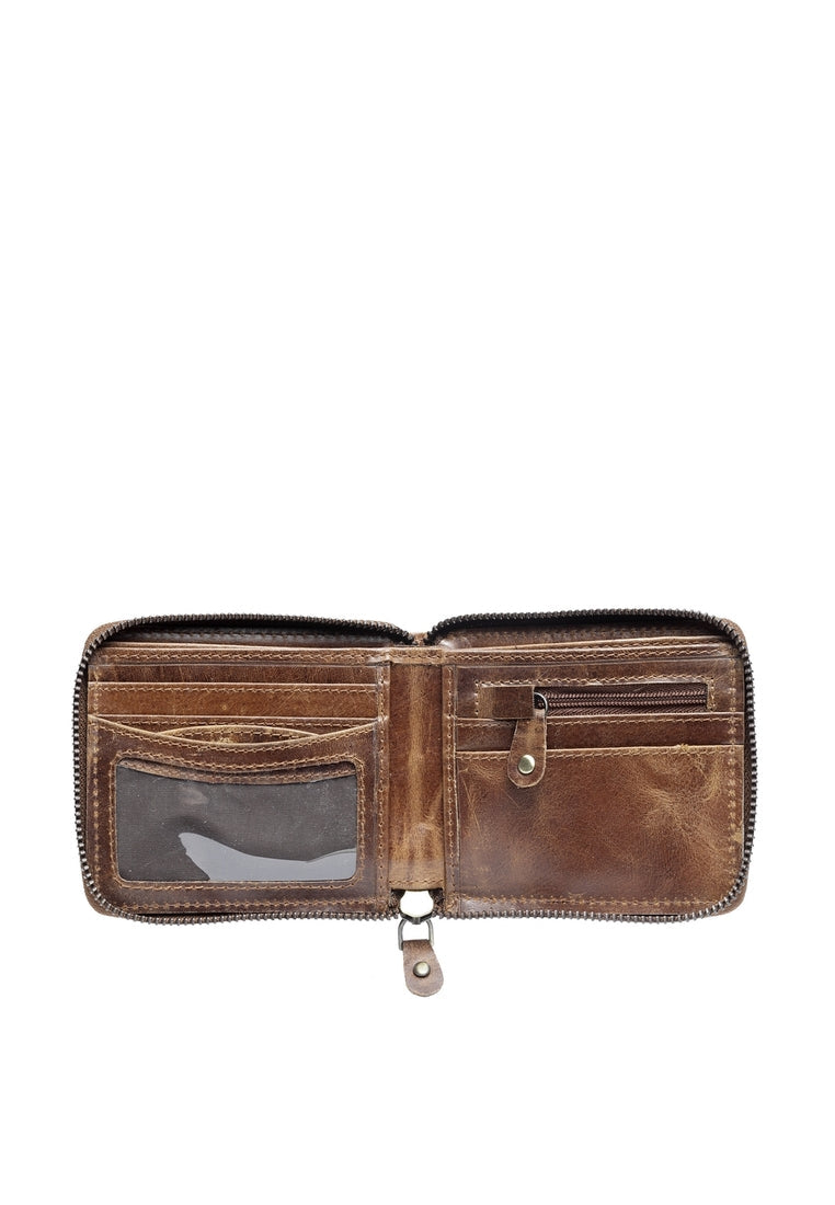 Genuine Leather RFID Casual Men's Wallet