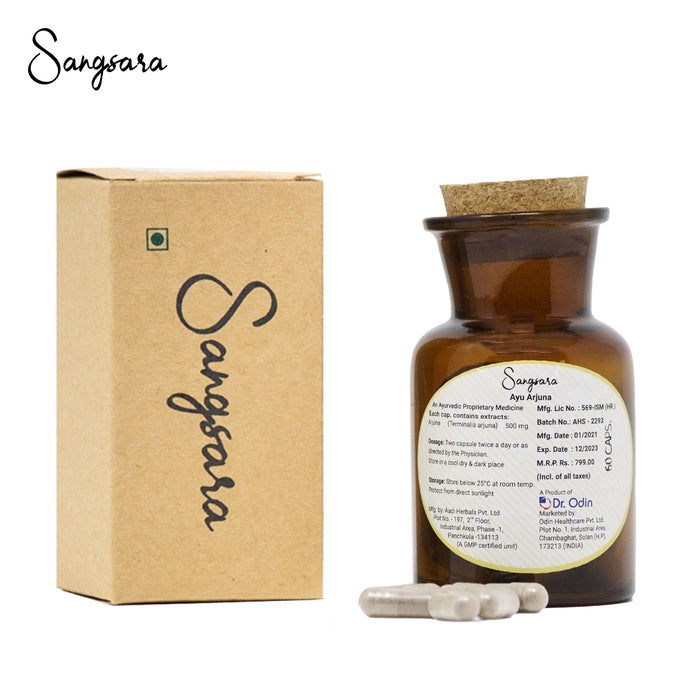 Arjuna Supplement (60 Capsules Each Pack)