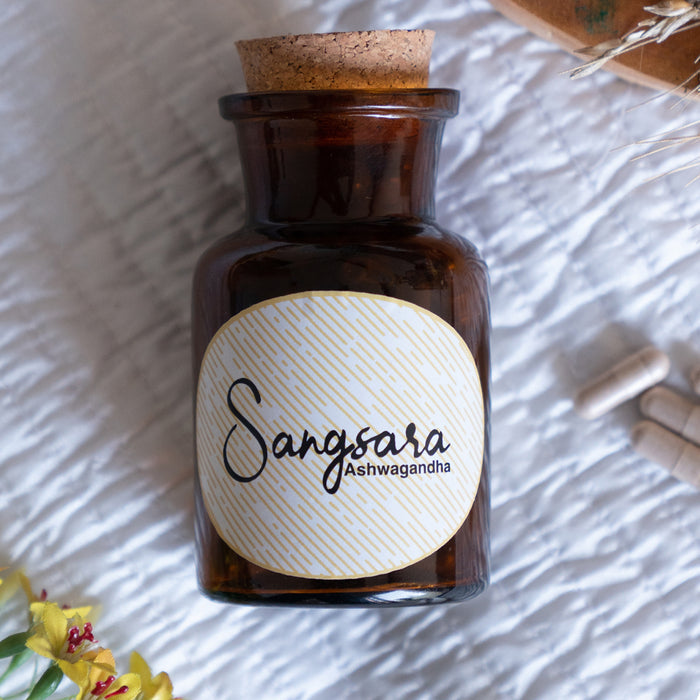 Aswagandha Organic Supplement (60 Capsules Each Pack)