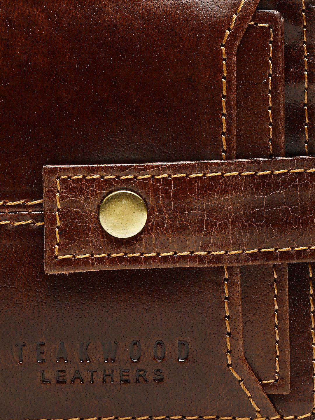 Two Fold Leather Wallet for Men