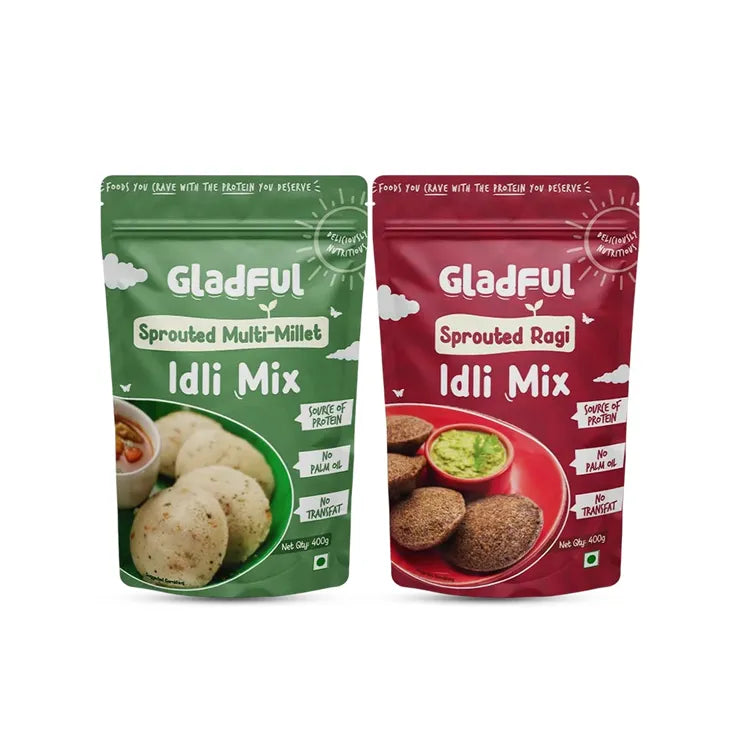 ragi and millet idli