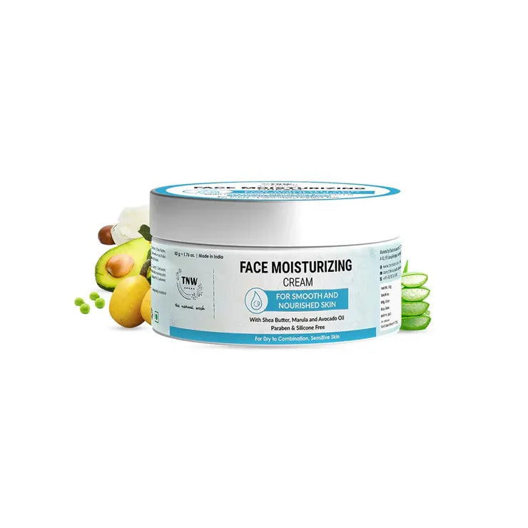 Face Moisturizing Cream for Smooth and Nourished Skin (50g)