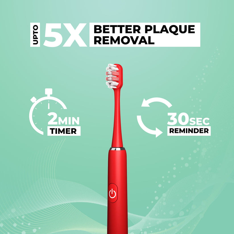 Flow 2.0 - Electric Toothbrush with 1 Extra Brush Head
