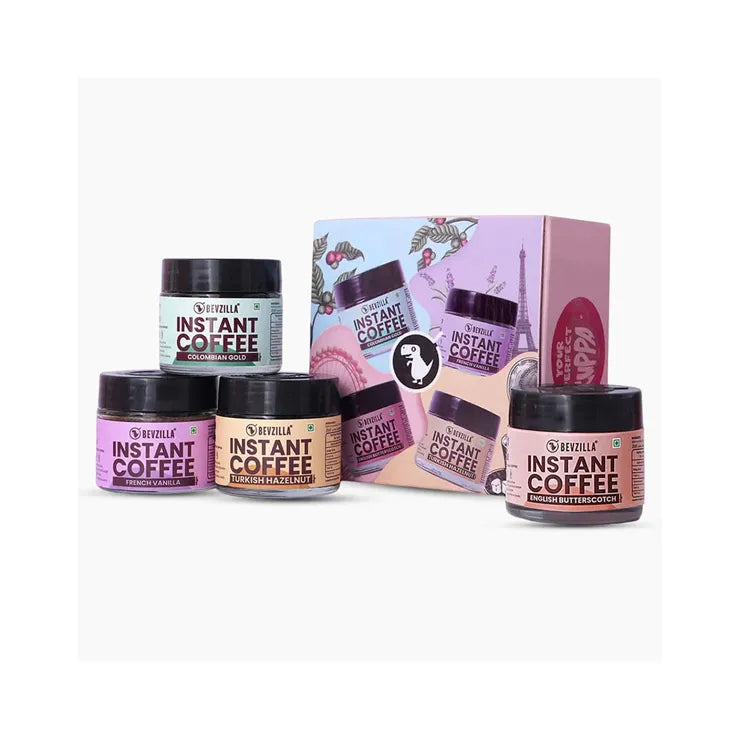 Assorted Coffee Jars - (25g x 4)