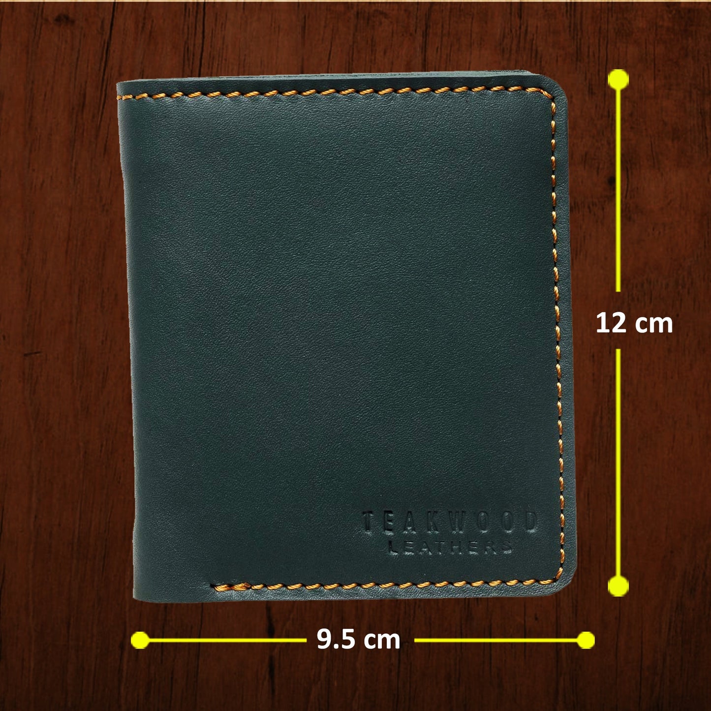 Two Fold Slim Leather Wallet for Men
