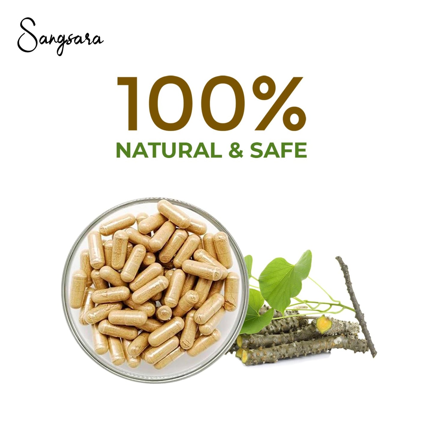 Giloy Ayurvedic Immunity Booster (60 Capsules Each Pack)