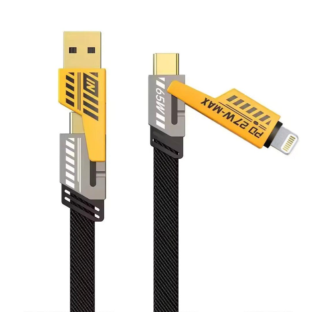 4-in-1 6 Amp Cable Fast Charging 65w
