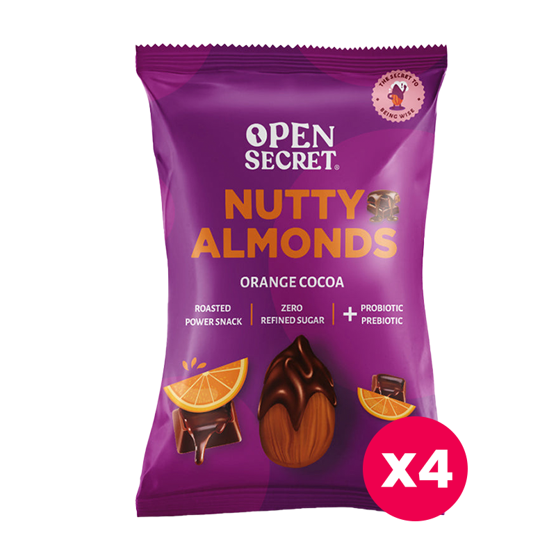Orange Cocoa Nutty Almonds