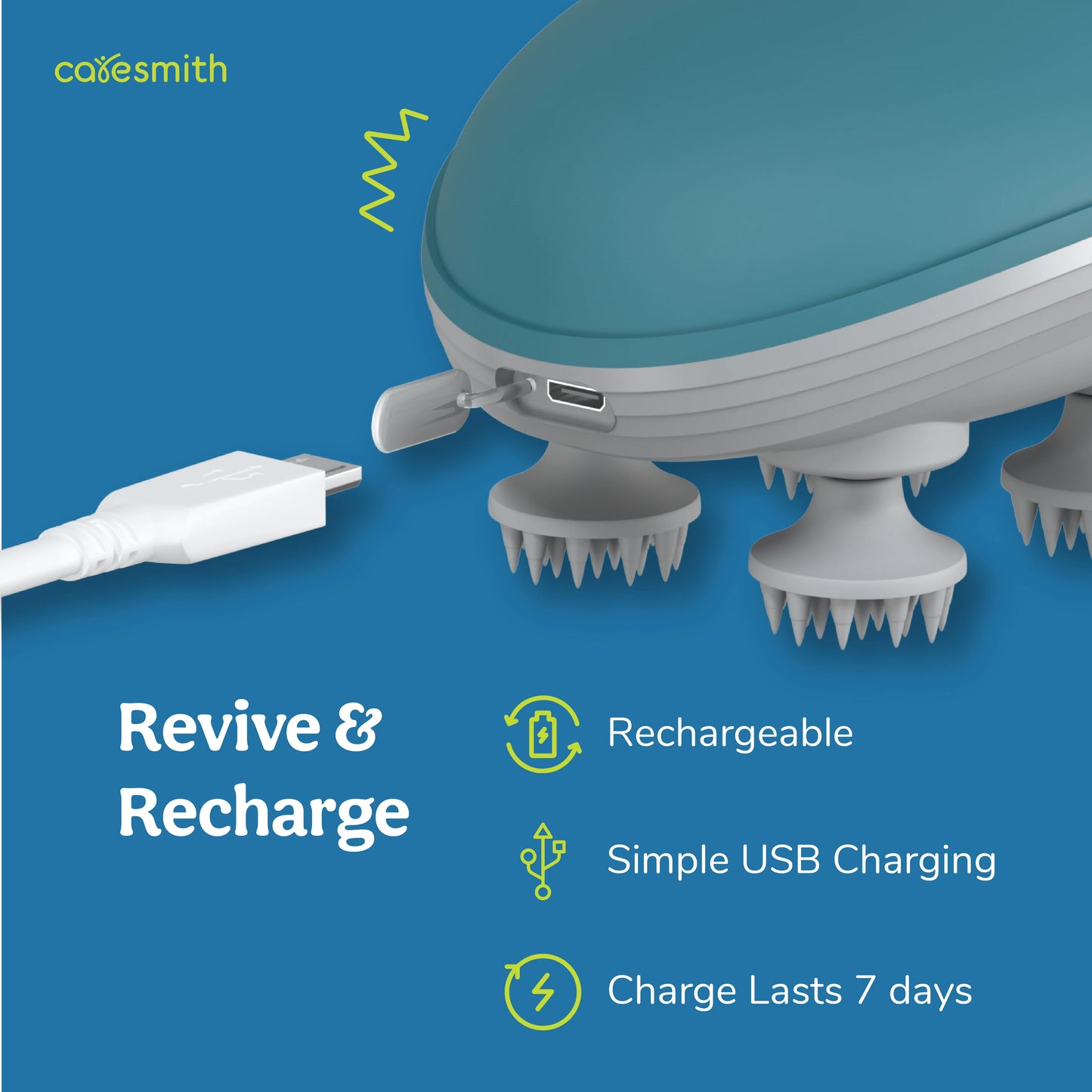 Revive Electric Scalp Massager
