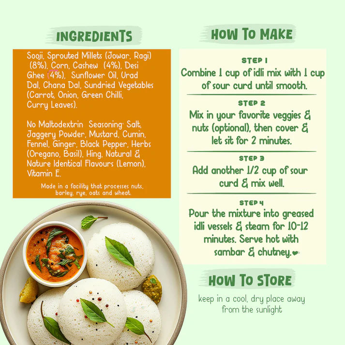 Multi Millet Idli Mix (400g)