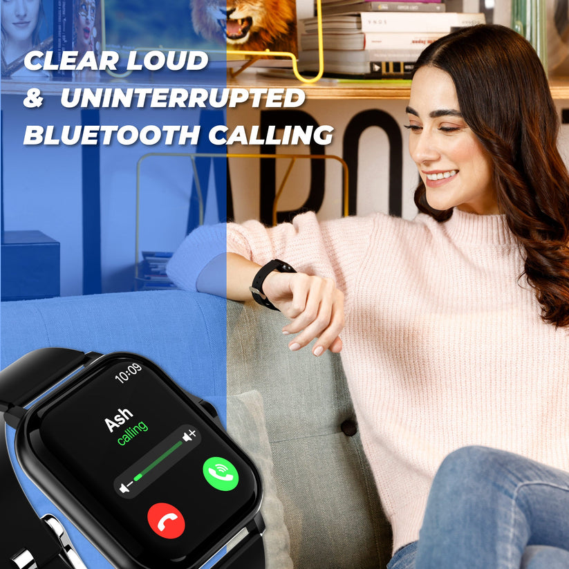 Pulse Ace - BT Calling Smartwatch with 1.69 inch HD Display