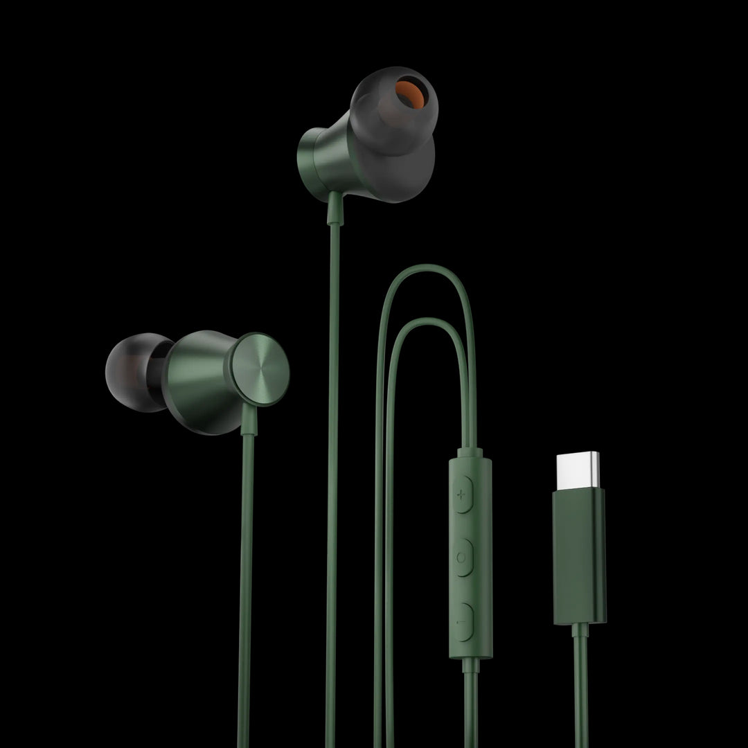 Nova - Universal Type-C Earphones with Metallic Built Earbuds