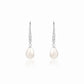 Sterling Silver Pearl Drops Earrings