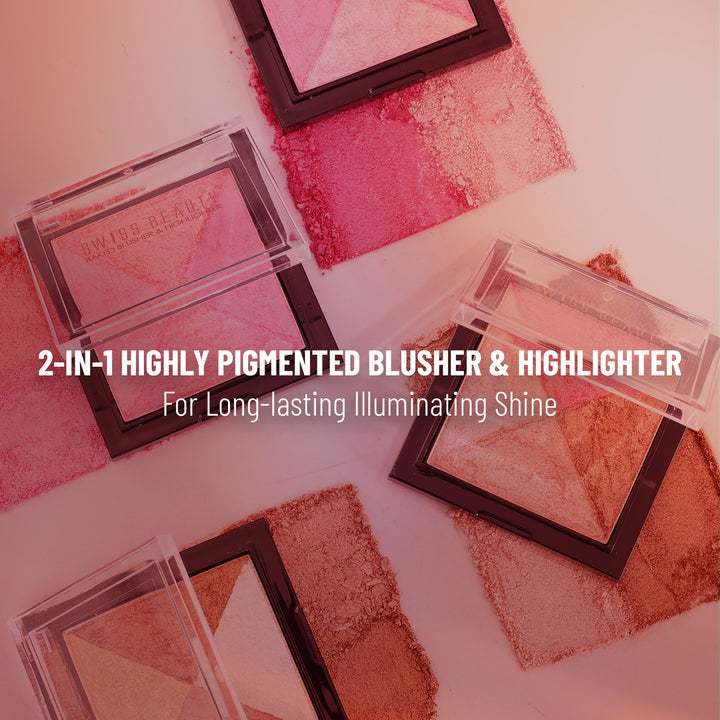 Baked Blusher and Highlighter 2 in 1 (7g)