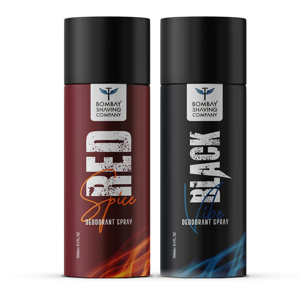 Red spice black vibe perfume combo