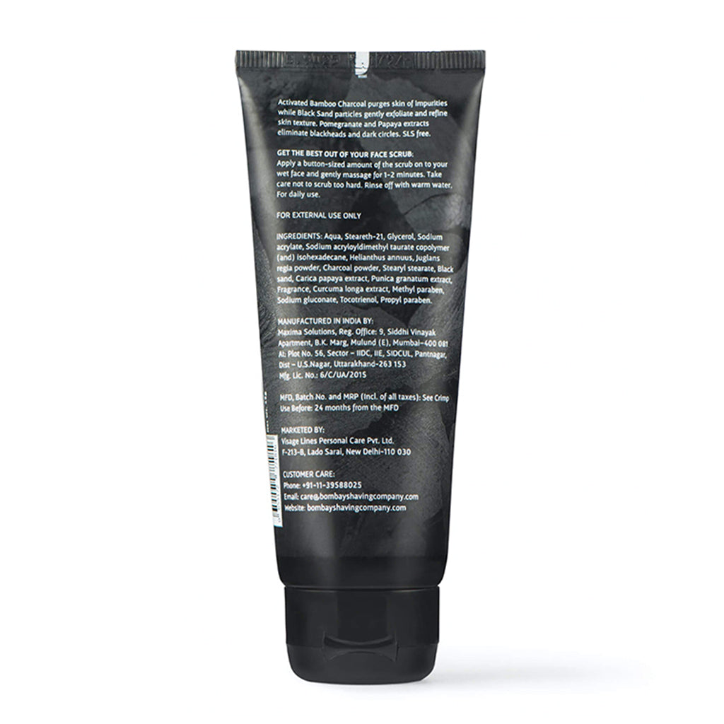 Charcoal Face Wash and Scrub Combo (100g x 2)